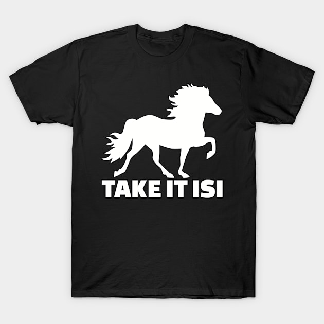 Iceland horse T-Shirt by Designzz